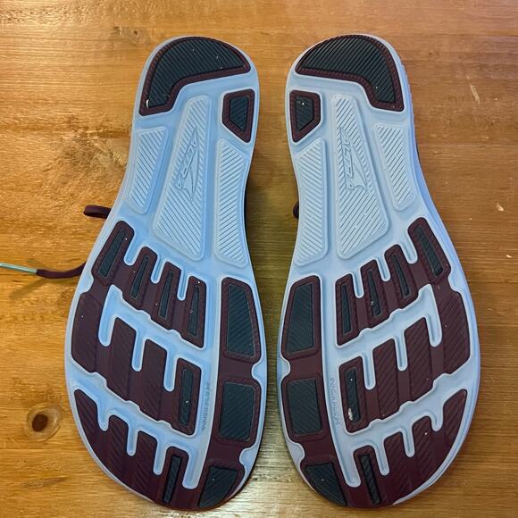 Altra Smartwool Colab WOMEN'S ESCALANTE 4 SW Size 10.5 Navy Purple Wide Toe Box - Picture 8 of 8